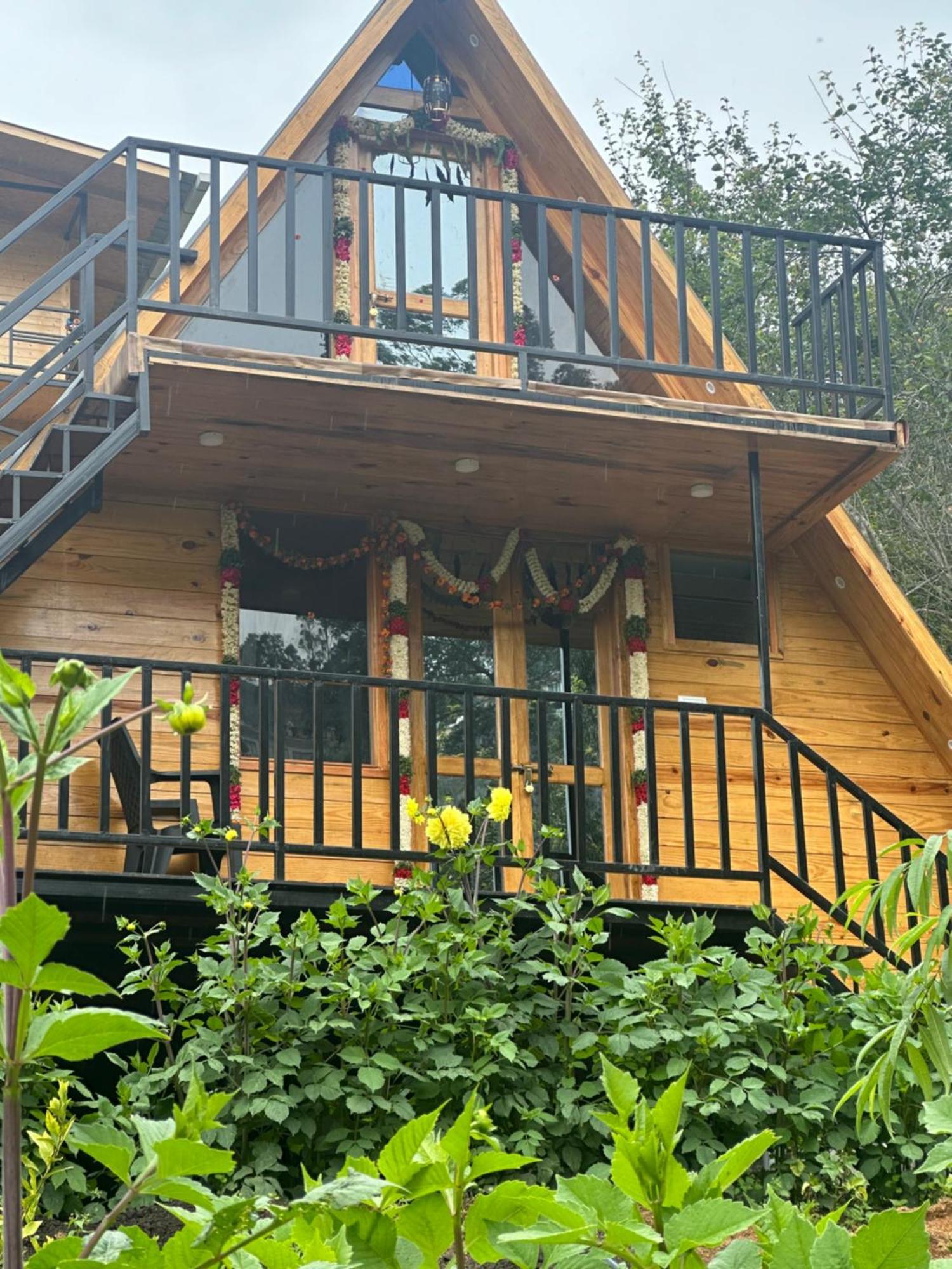 Magica Mount A Frame Wood House Villa Kodaikanal Kültér fotó